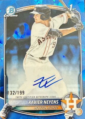 2025 Bowman Draft Sapphire Edition #CPA-XN Chrome Prospect Auto /199 (1st)