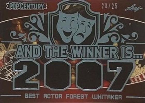 2020 Leaf Metal Pop Century #ATW-05 And The Winner Is... Platinum /25