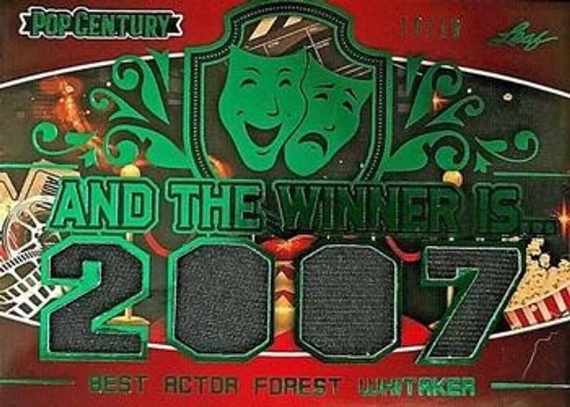 2020 Leaf Metal Pop Century #ATW-05 And The Winner Is... Green