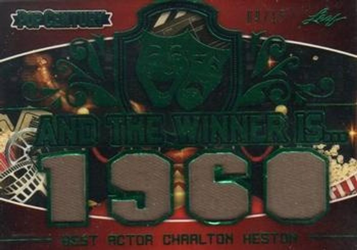 2020 Leaf Metal Pop Century #ATW-02 And The Winner Is... Green