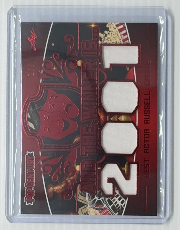 2020 Leaf Metal Pop Century #ATW-21 And The Winner Is... Red /7