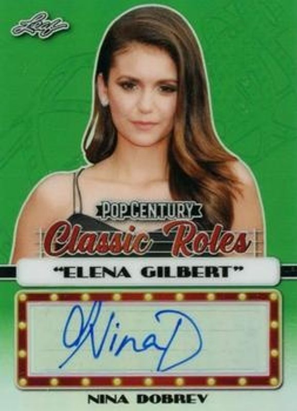 2020 Leaf Metal Pop Century #CR-ND1 Classic Roles Green