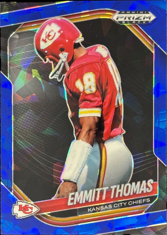 2025 Prizm Black #74 Blue Ice /125