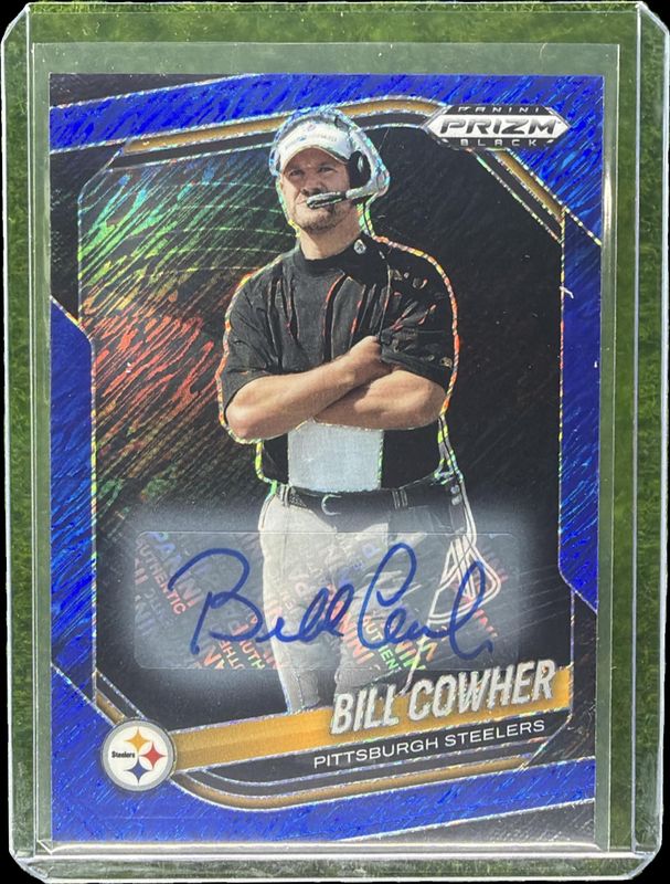 2025 Prizm Black #118 Autographs - Blue Shimmer FOTL /15