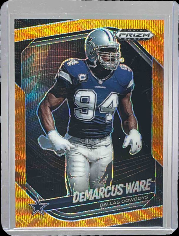 2025 Prizm Black #38 Orange Wave /60