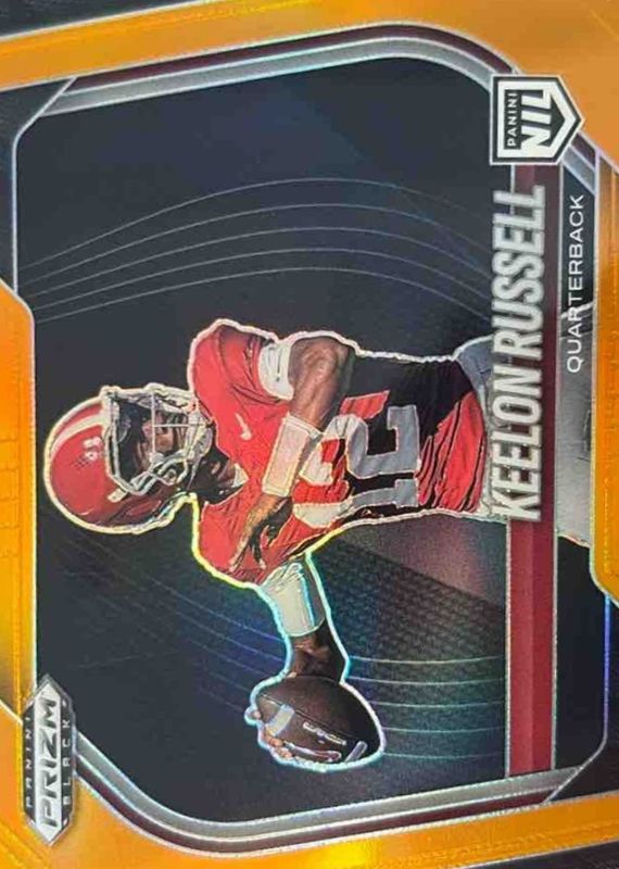 2025 Prizm Black #181 Prospects - Orange /49