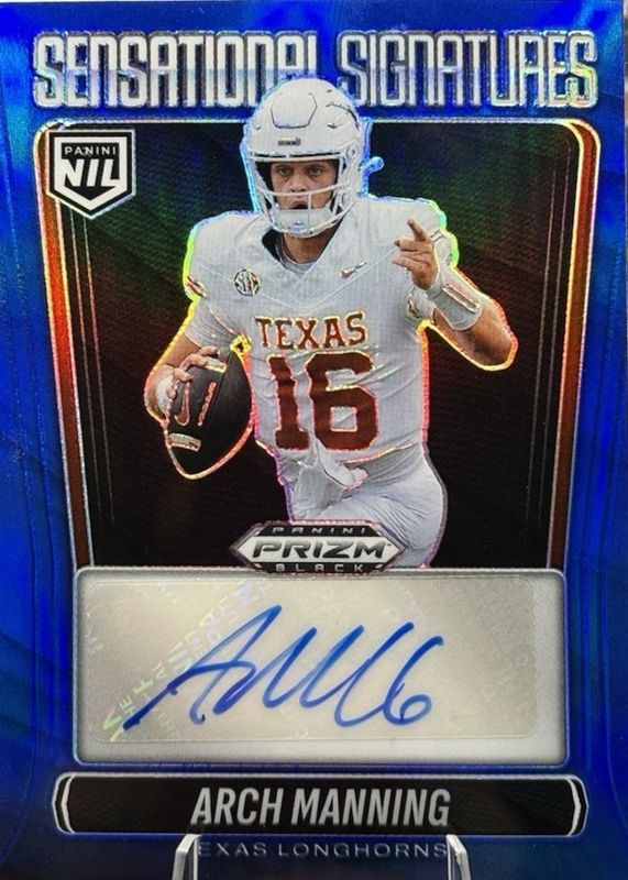 2025 Prizm Black #SS-AMG Sensational Signatures - Blue /49