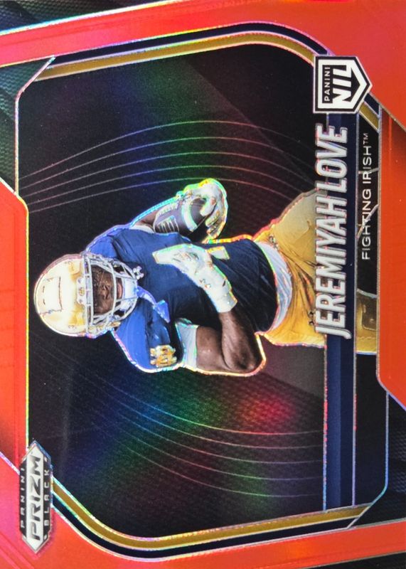 2025 Prizm Black #189 Prospects - Red /299