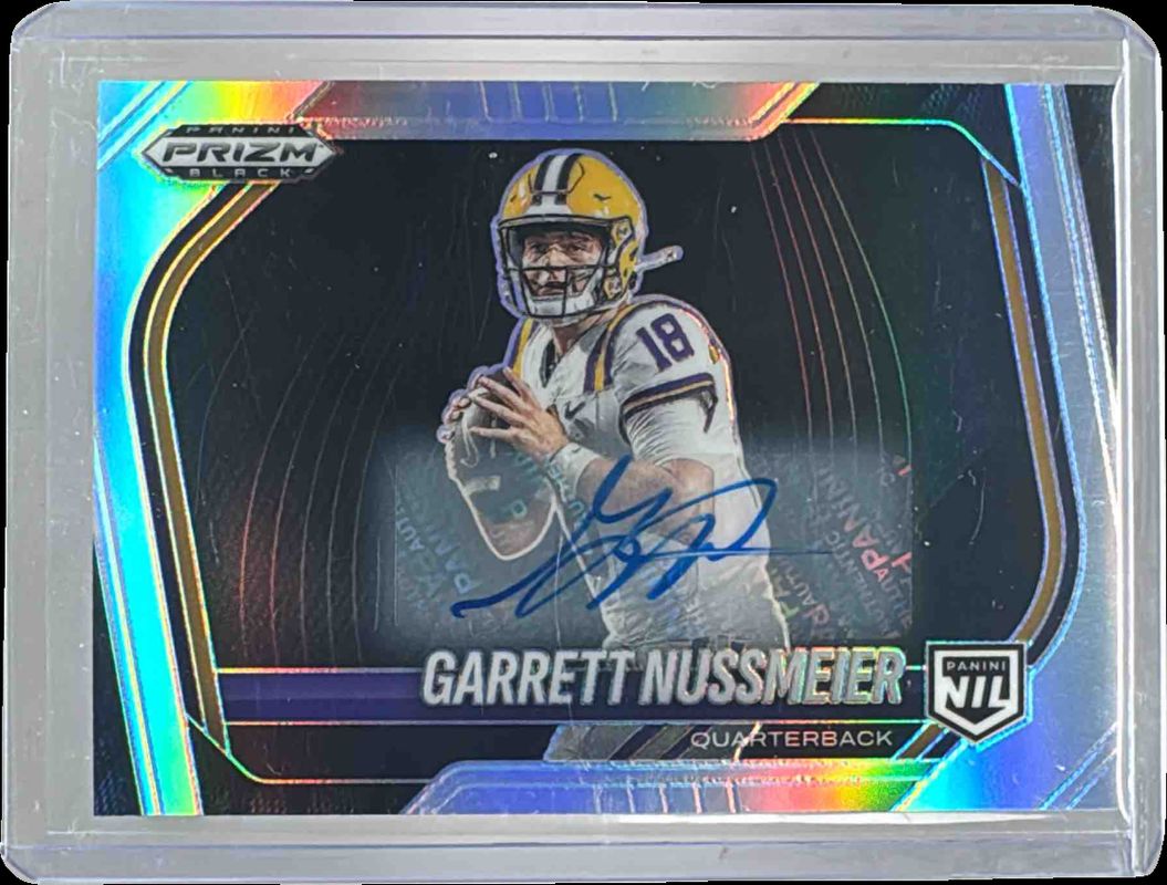 2025 Prizm Black #187 Prospects Autographs