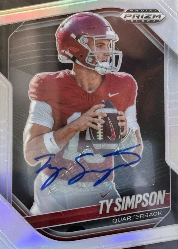 2025 Prizm Black #152 Prospects Autographs