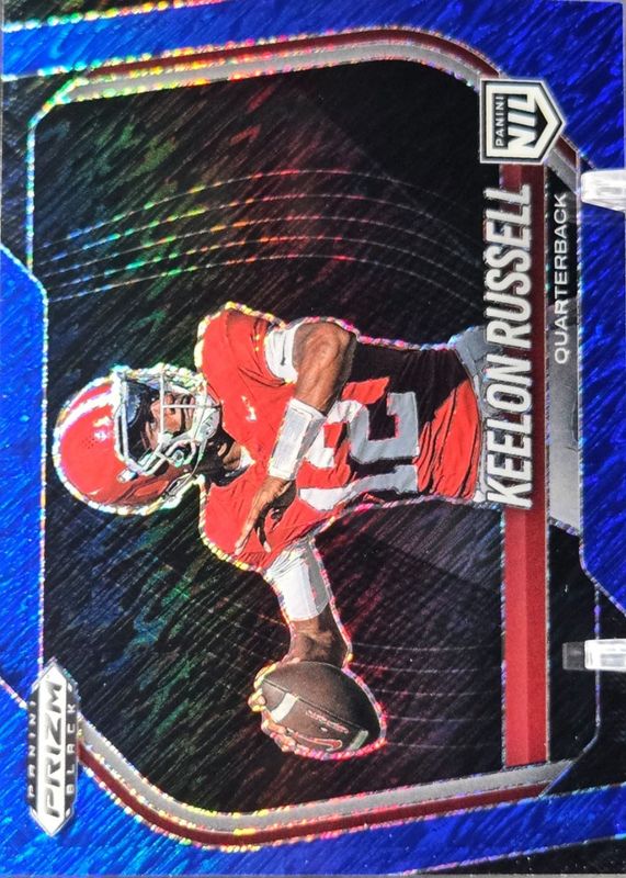 2025 Prizm Black #181 Prospects - Blue Shimmer FOTL /35
