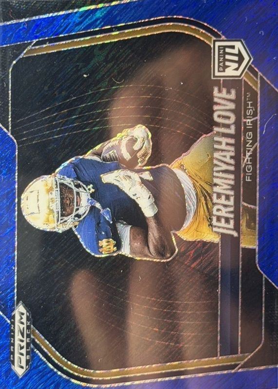 2025 Prizm Black #189 Prospects - Blue Shimmer FOTL /35