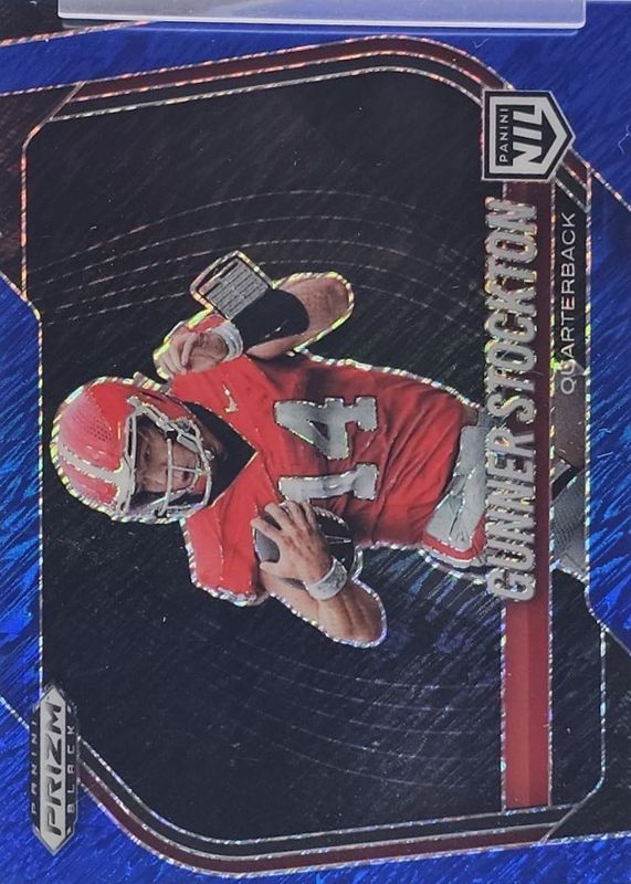 2025 Prizm Black #198 Prospects - Blue Shimmer FOTL /35