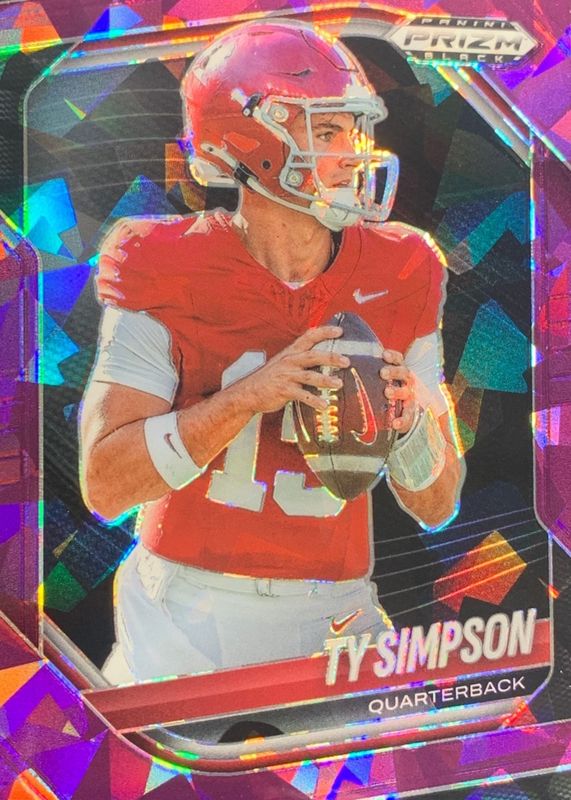 2025 Prizm Black #152 Prospects - Purple Ice /149