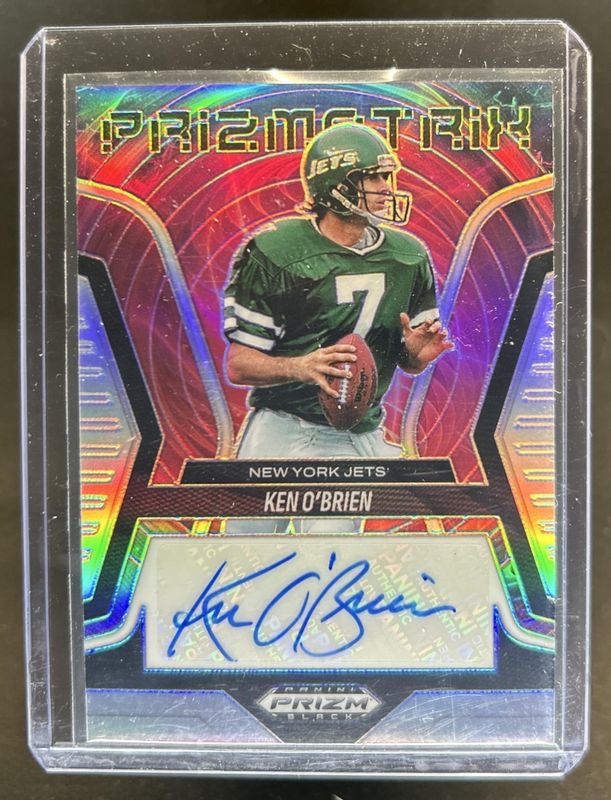2025 Prizm Black #PS-KON Prizmatrix Signatures - Silver