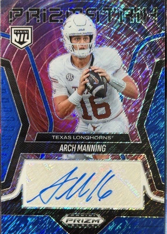 2025 Prizm Black #PS-AMG Prizmatrix Signatures - Blue Shimmer FOTL /15
