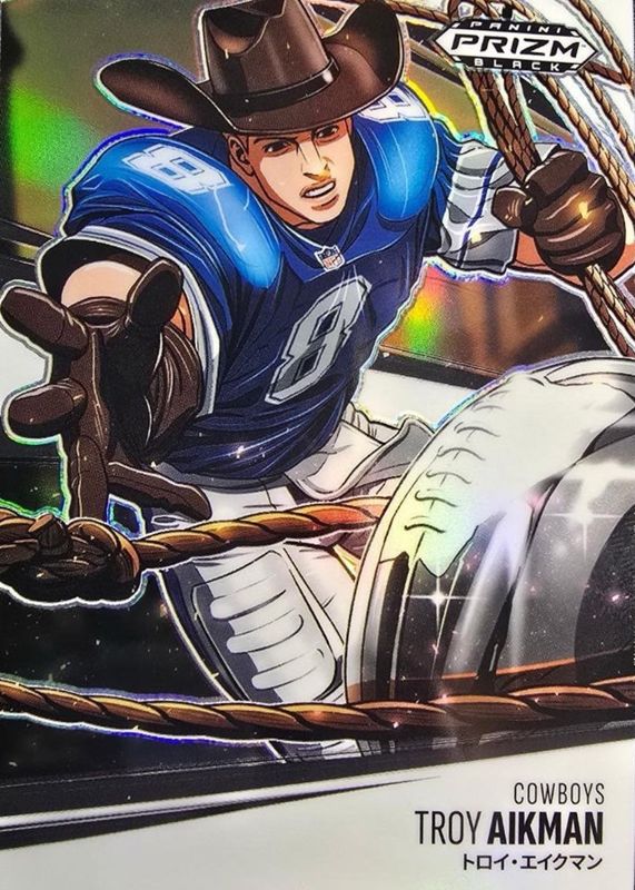 2025 Prizm Black #8 Manga /(SSP)