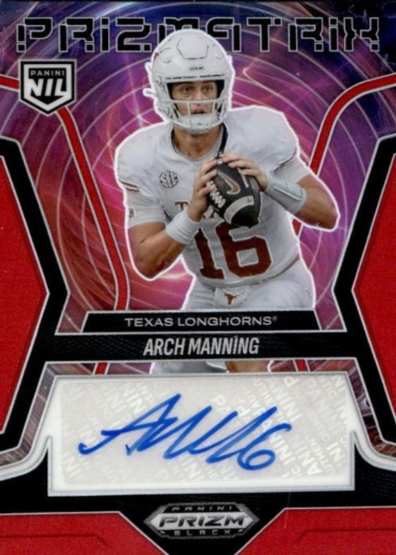 2025 Prizm Black #PS-AMG Prizmatrix Signatures - Red /99