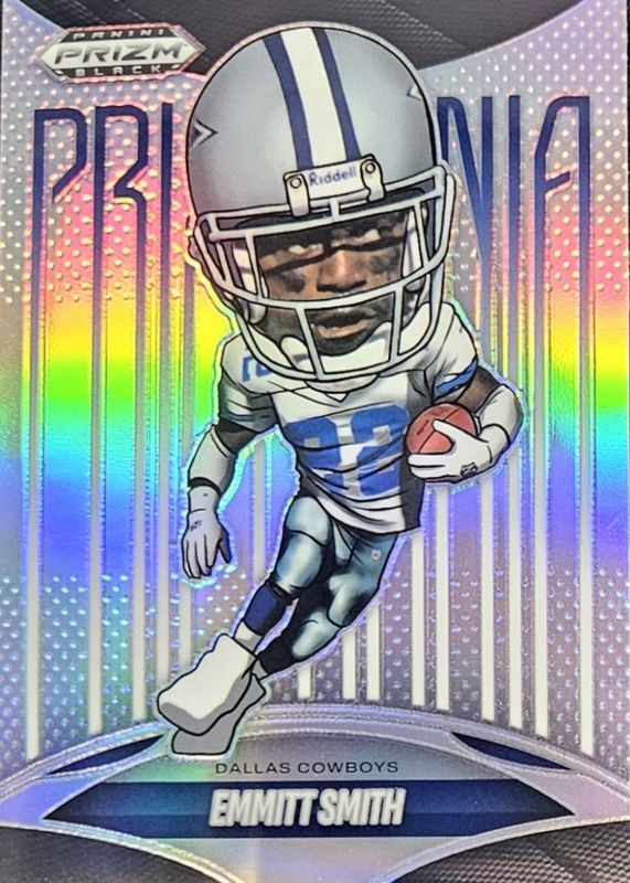 【最終価格】NFL DALLAS COWBOYS EMMITT SMITH Emmitt Smith 2025 Prizm Black #8 Prizmania /(SSP) Price Guide