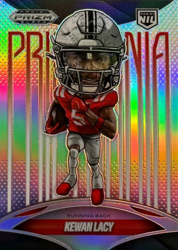 Kewan Lacy 2025 Prizm Black #26 Prizmania /(SSP) Price Guide