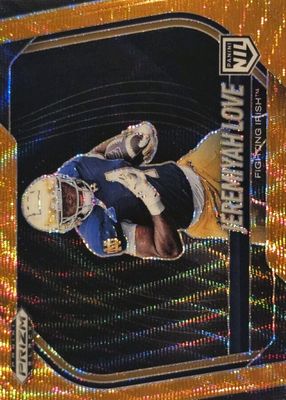 2025 Prizm Black #189 Prospects - Orange Wave /60