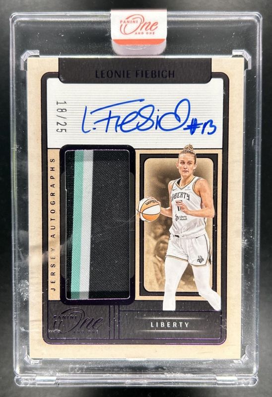 2025 One and One WNBA #26 Jersey Autographs - Purple /25