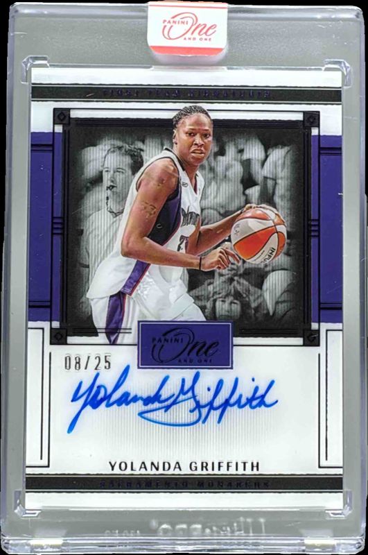 2025 One and One WNBA #14 First Team Signatures - Purple /25