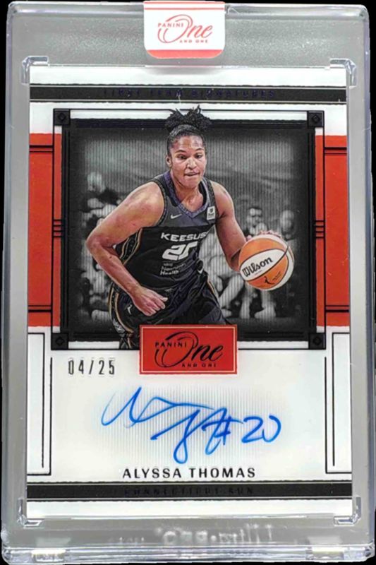 2025 One and One WNBA #12 First Team Signatures - Purple /25
