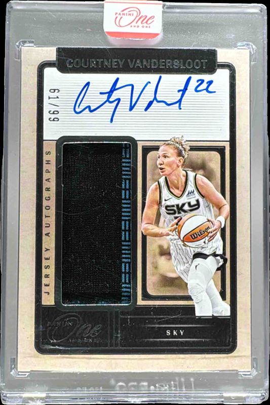 2025 One and One WNBA #23 Jersey Autographs /99