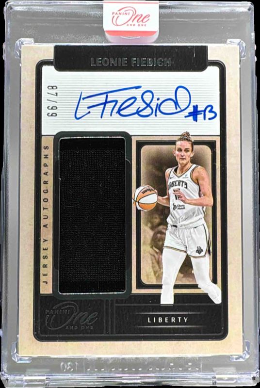 2025 One and One WNBA #26 Jersey Autographs /99