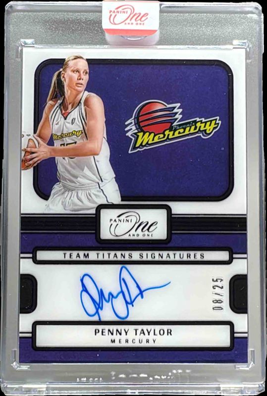 2025 One and One WNBA #16 Team Titans Signatures - Purple /25