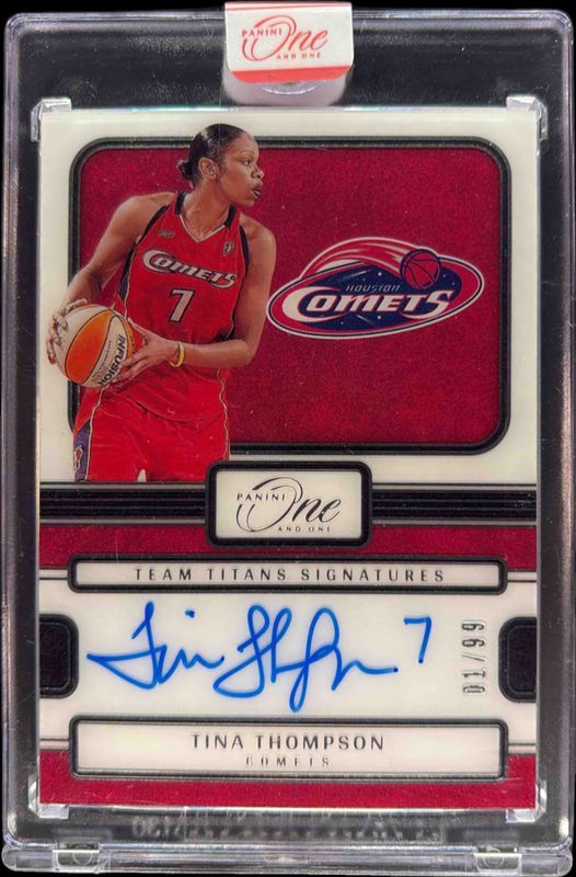 2025 One and One WNBA #2 Team Titans Signatures - Purple /25