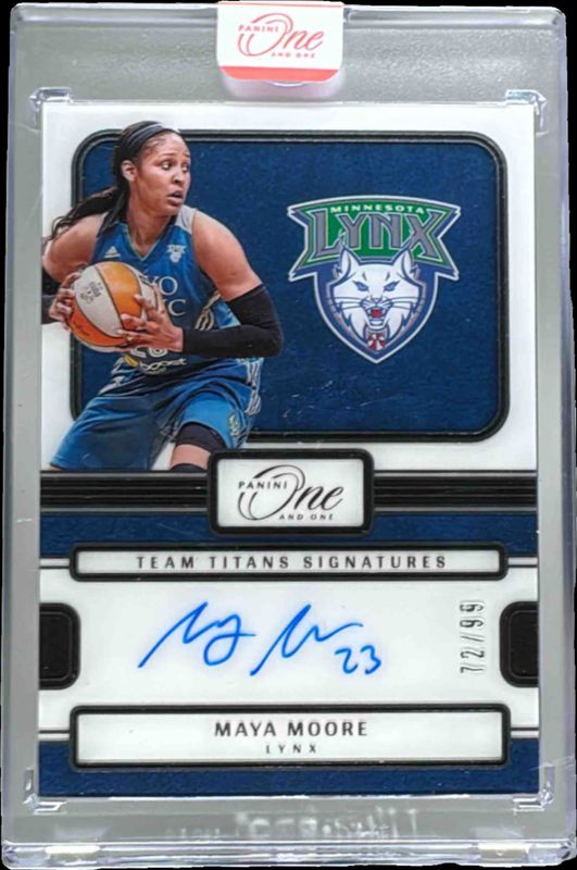 2025 One and One WNBA #13 Team Titans Signatures /99