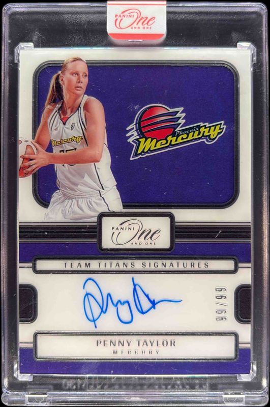 2025 One and One WNBA #16 Team Titans Signatures /99