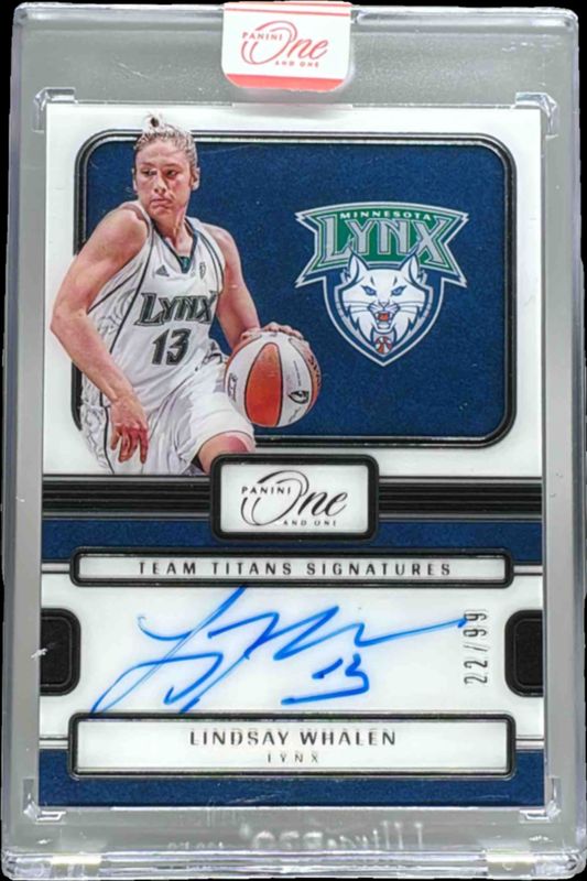 2025 One and One WNBA #4 Team Titans Signatures /99