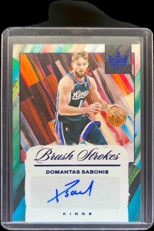 2024 Court Kings #BR-SAB Brush Strokes - Sapphire /25