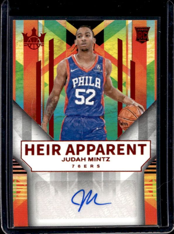 2024 Court Kings #HA-JUD Heir Apparent - Amber /75