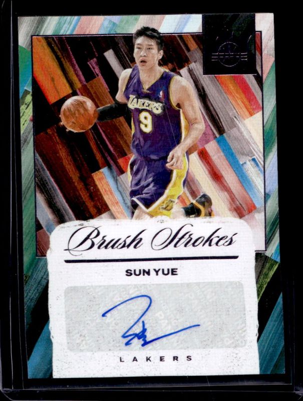 2024 Court Kings #BR-SUN Brush Strokes - Violet /35