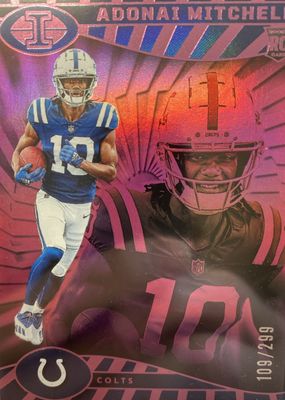 2024 Illusions #36 Trophy Collection Pink /299