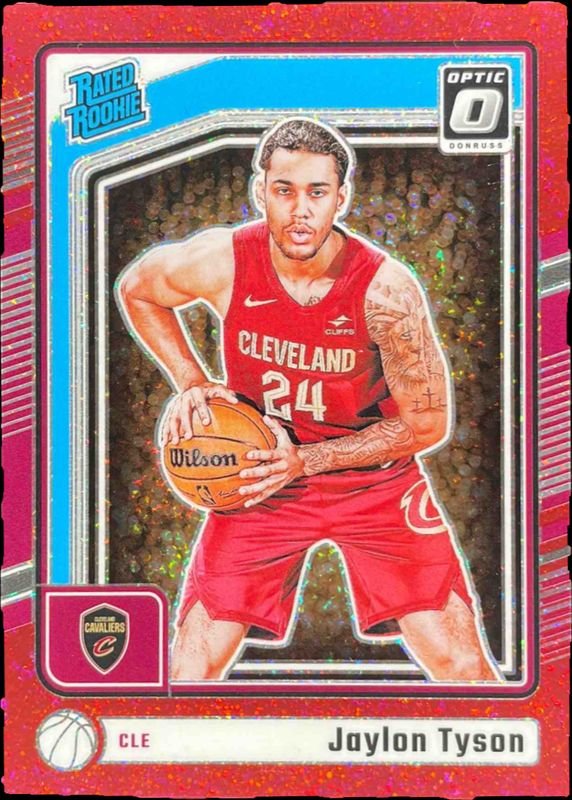 2024 Optic #253 Red Glitter /75