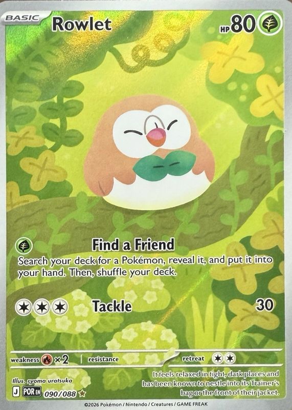 2026 Mega Evolution: Perfect Order #90/88 Illustration Rare