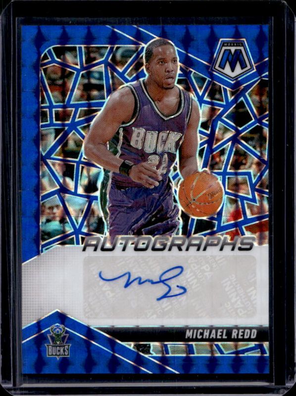 2024 Mosaic #AM-RED Autographs - Blue /49