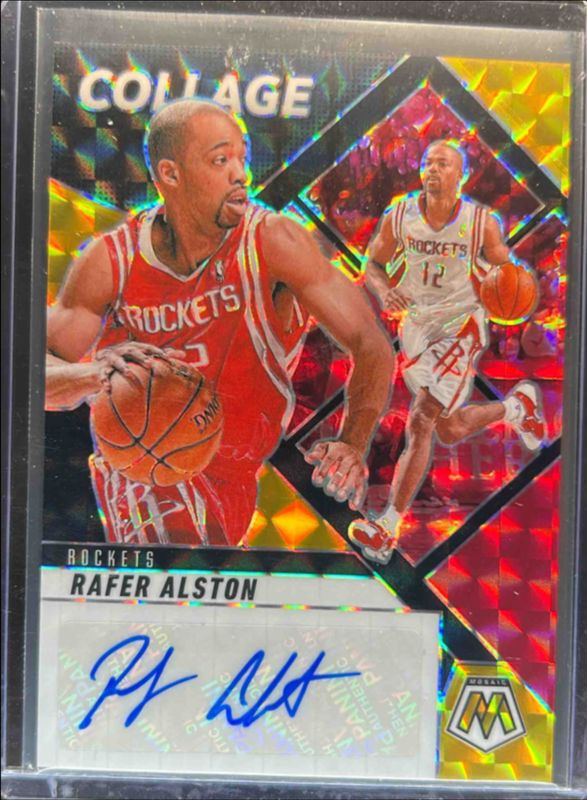 2024 Mosaic #CAM-RAF Collage Autographs - Choice Black Gold /8