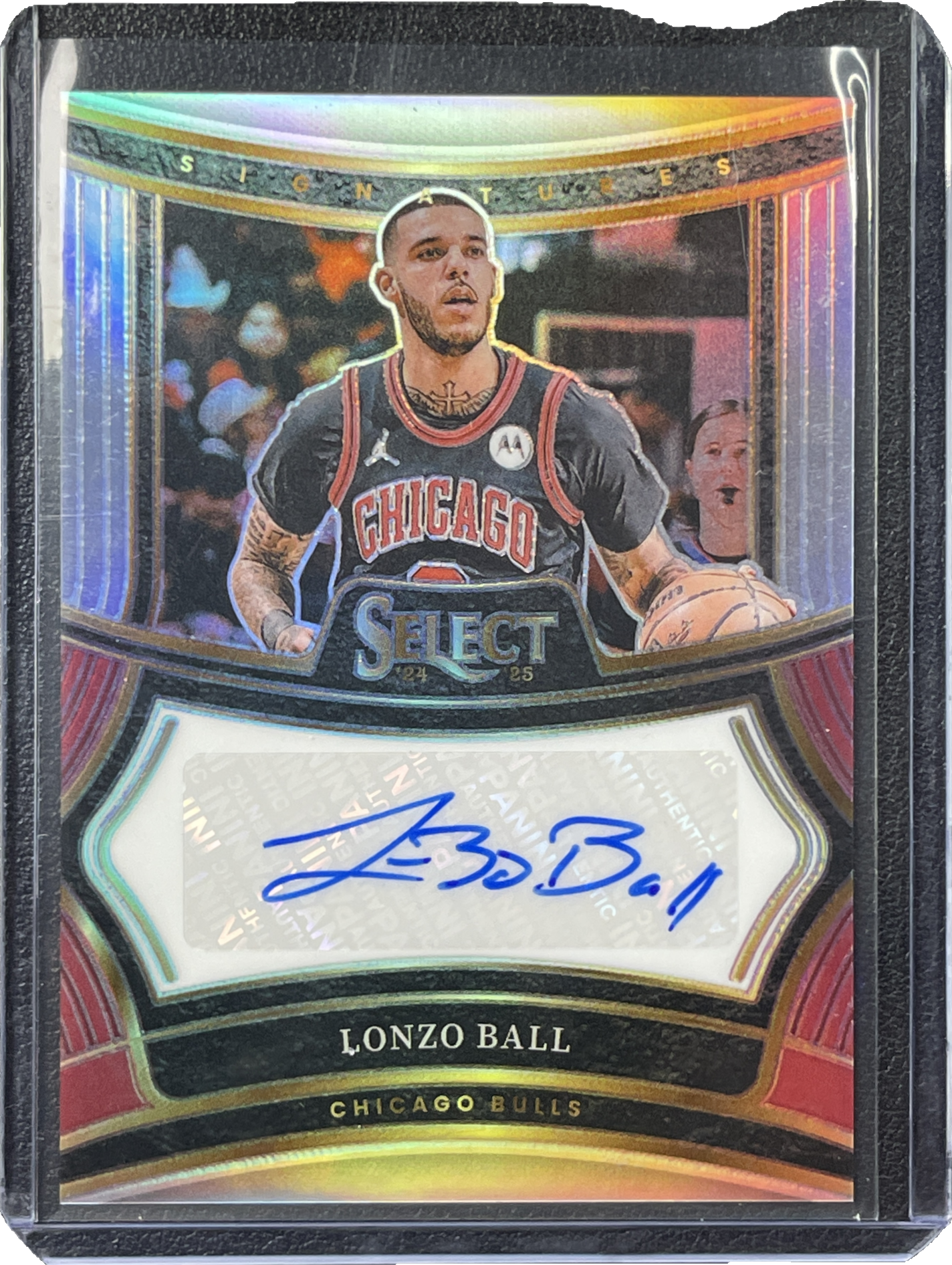 Lonzo Ball 2024 Select #SIG-BAL Signatures /75 Price Guide