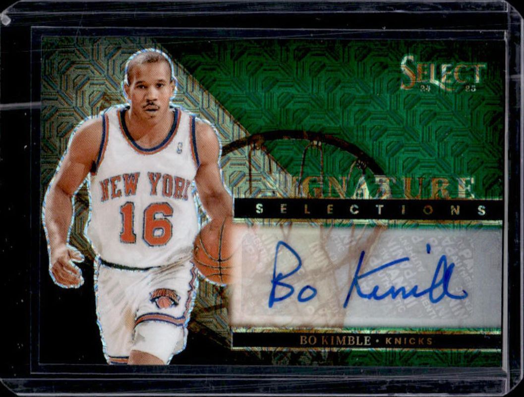 2024 Select #14 Signatures Selections Green Mojo /35