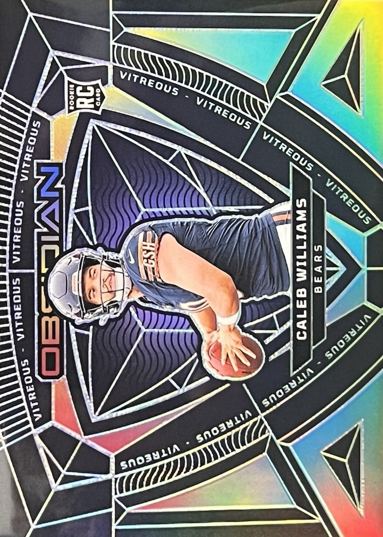 Caleb Williams 2024 Obsidian #1 Vitreous /(SSP) Price Guide - Sports ...
