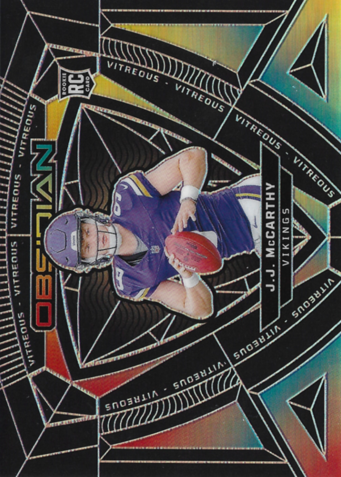 JJ McCarthy 2024 Obsidian #11 Vitreous /(SSP) Price Guide - Sports