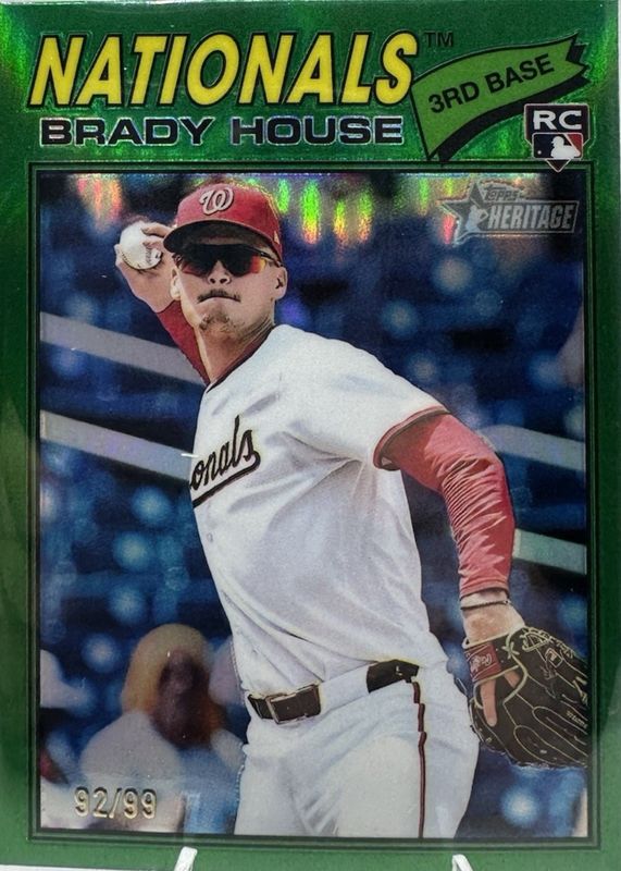 2026 Topps Heritage #153 Chrome - Green Refractor /99