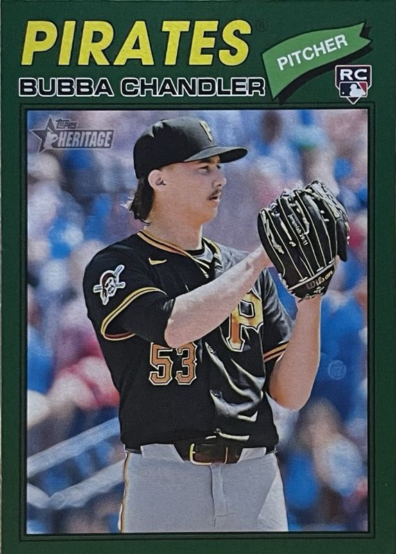 2026 Topps Heritage #265 Dark Green Border