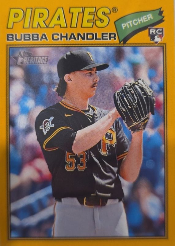 2026 Topps Heritage #265 Dark Yellow Border